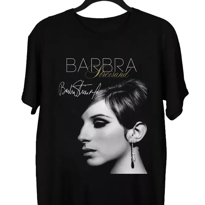 NEW BARBRA STREISAND 40th Anniversary Black All Size T-Shirt Size S-3XL Hoodie, Sweatshirt | PureTeeCo.com