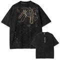 NEW Chainsaw Man Anime Wash T-Shirt Unisex Double-sided Denji Anime Tee Gift For Him Her Hoodie, Sweatshirt | PureTeeCo.com