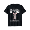 NEW LIMITED I'm Really A Rat In A Human Costume Halloween Funny T-Shirt Made in USA Hoodie, Sweatshirt | PureTeeCo.com