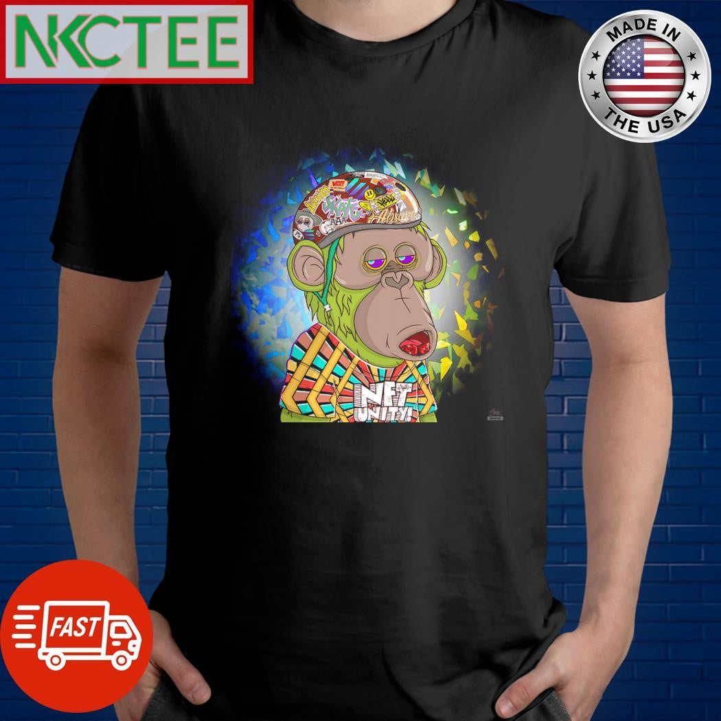 NFT Unity ruby paint monkey shirt