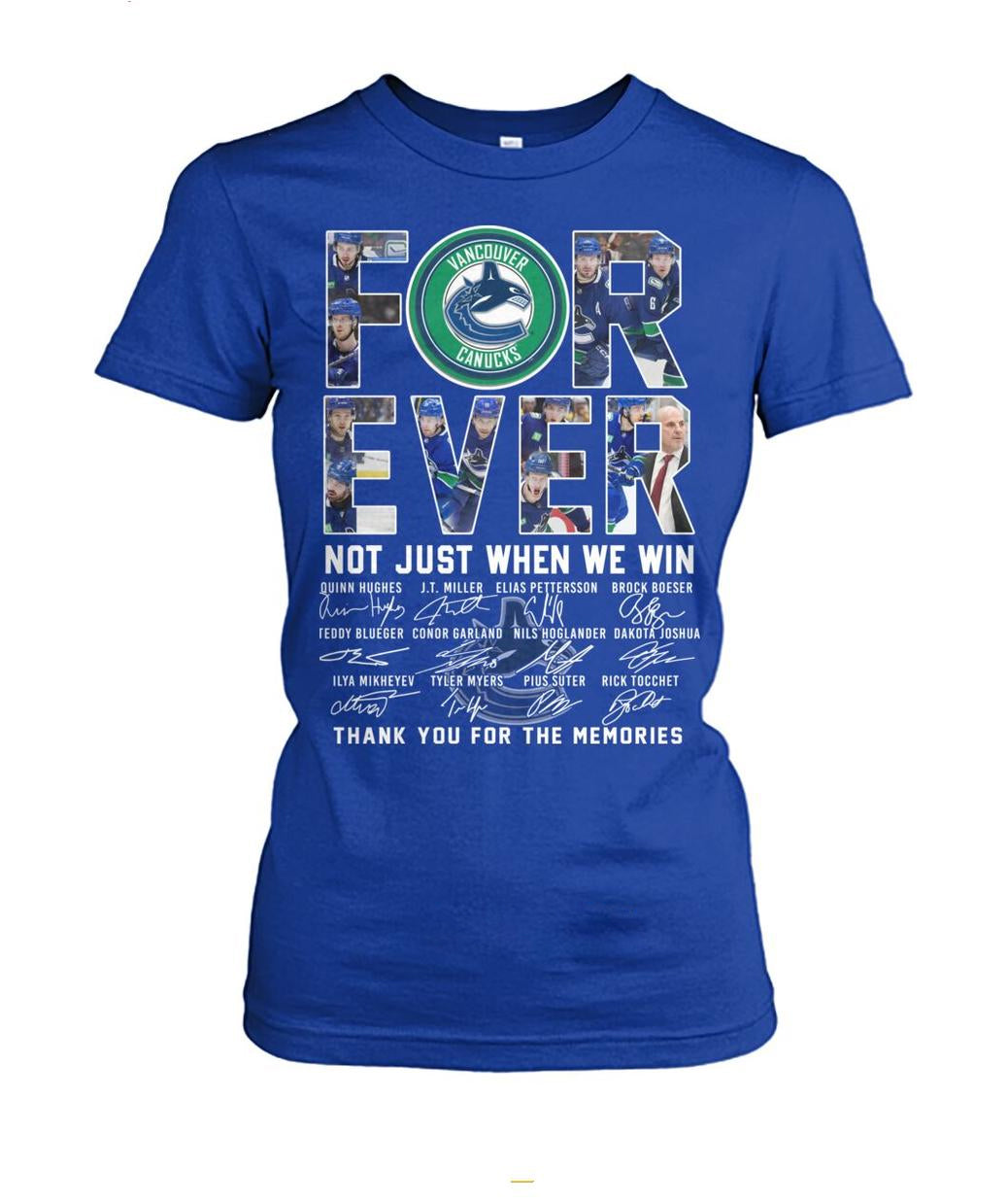 NHL Vancouver Canucks Forever Not Just When We Win T Shirt Hoodie, Sweatshirt | PureTeeCo.com