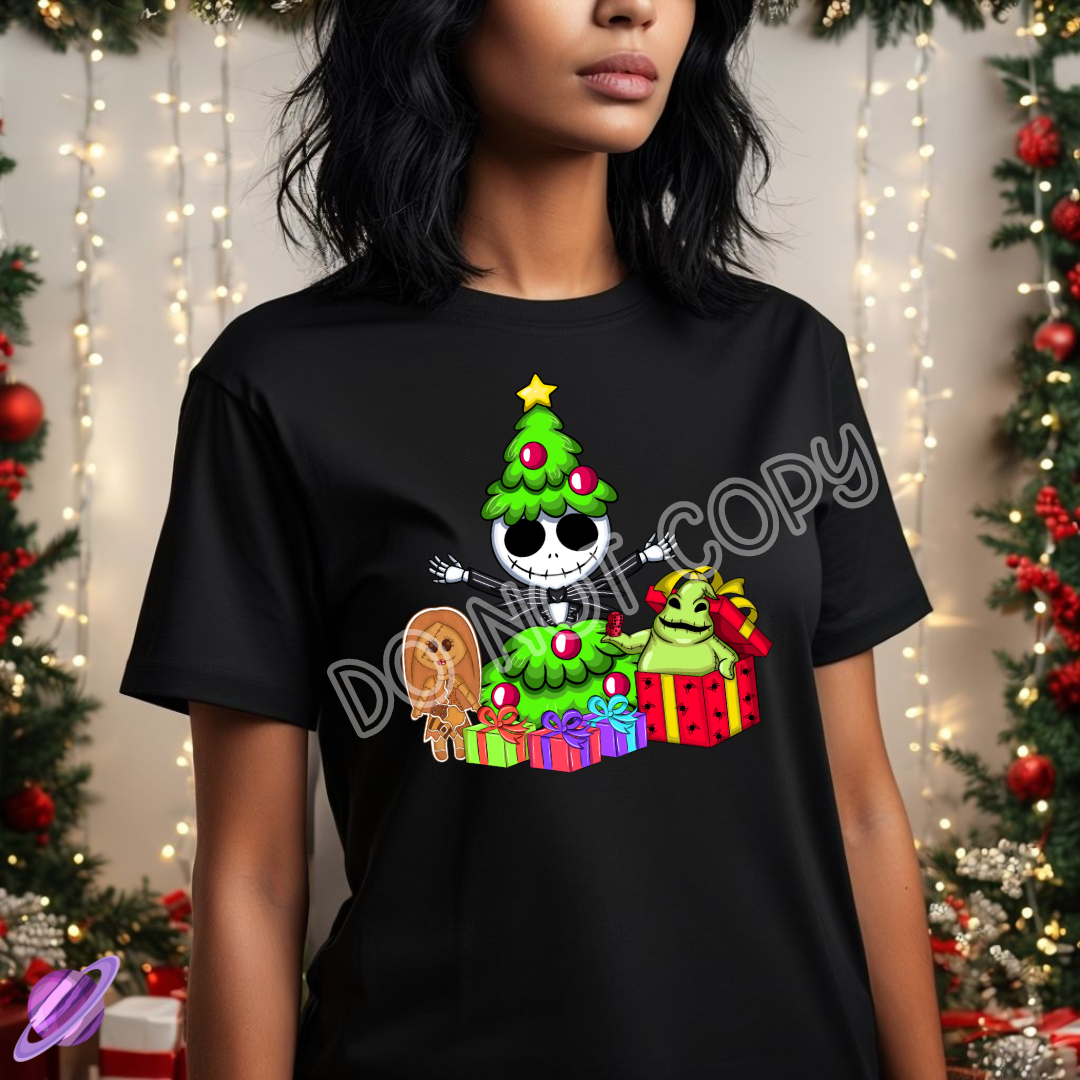 NIGHTMARE XMAS - CHRISTMAS RUN TEE Hoodie, Sweatshirt | PureTeeCo.com (Image 1)