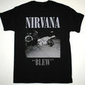NIIIRVANA BLEW EP 89 KURT COBAIN GRUNGE SEATTLE BAND BLEACH - Classic Cotton Fabric Menswear