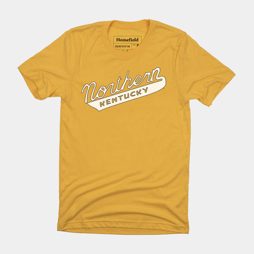 1970s NKU Baseball Script Tee Hoodie, Sweatshirt | PureTeeCo.com