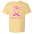 NLB Merch - Cherry Coquette Comfort Colors T-Shirt Hoodie, Sweatshirt | PureTeeCo.com