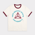 New Mexico State Retro University Ringer Tee Hoodie, Sweatshirt | PureTeeCo.com