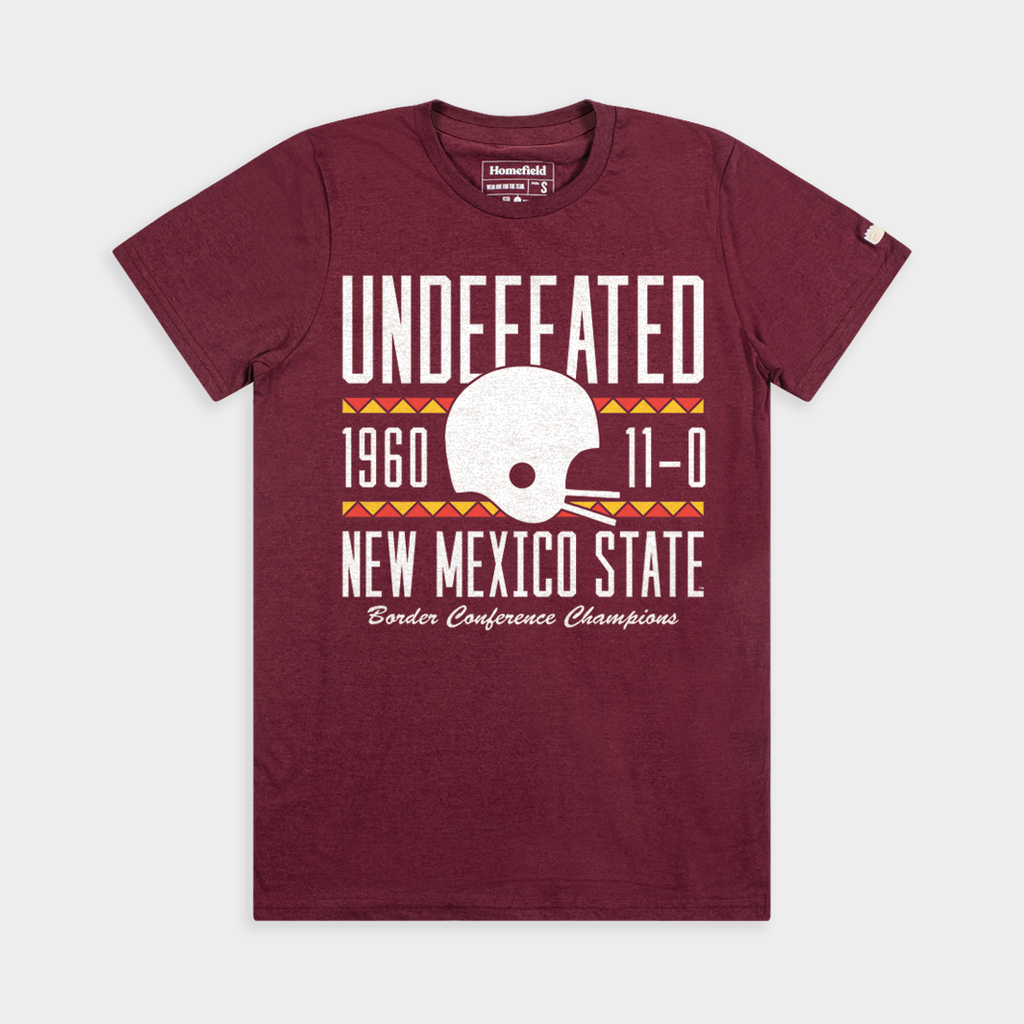 New Mexico State Football 1960 Undefeated Tee Hoodie, Sweatshirt | PureTeeCo.com
