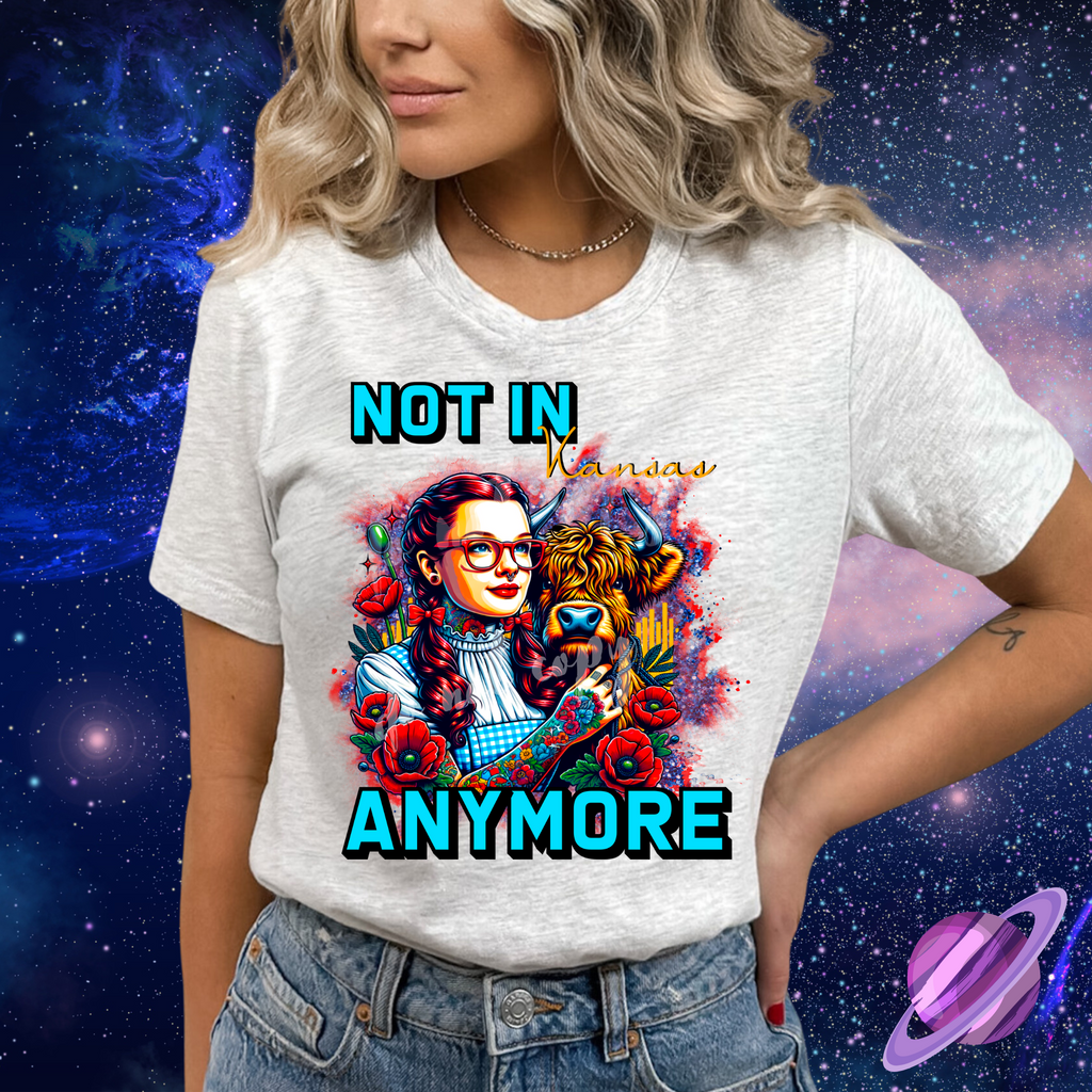 NOT IN KANSAS TEE Style001 Hoodie, Sweatshirt | PureTeeCo.com (Image 1)