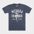 Nevada Wolf Pack 1966 Basketball Conference Champs Tee Hoodie, Sweatshirt | PureTeeCo.com (Image 1)
