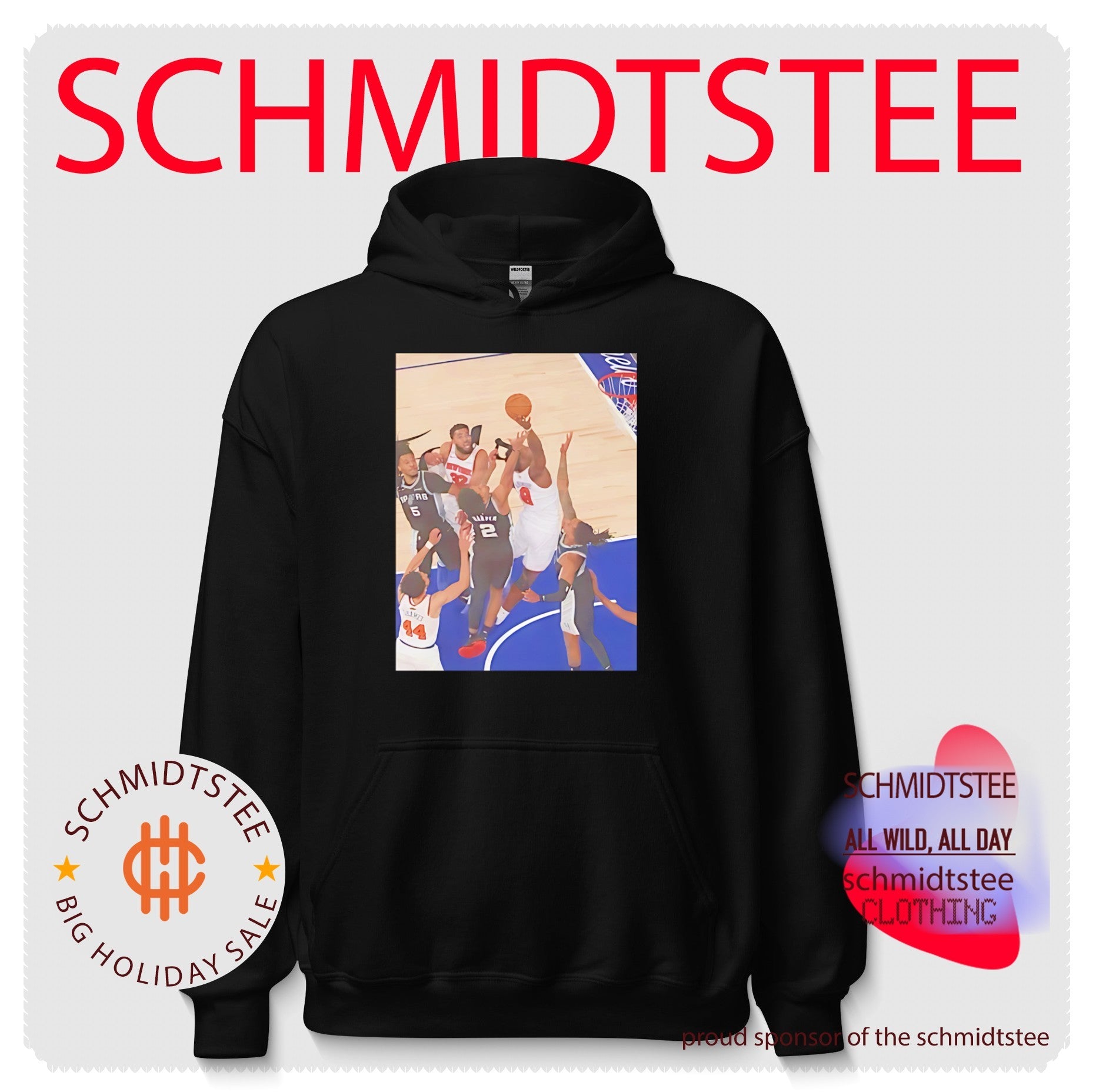NY Knick vs San Antonio Spurs OG Anunoby the dunk shirt