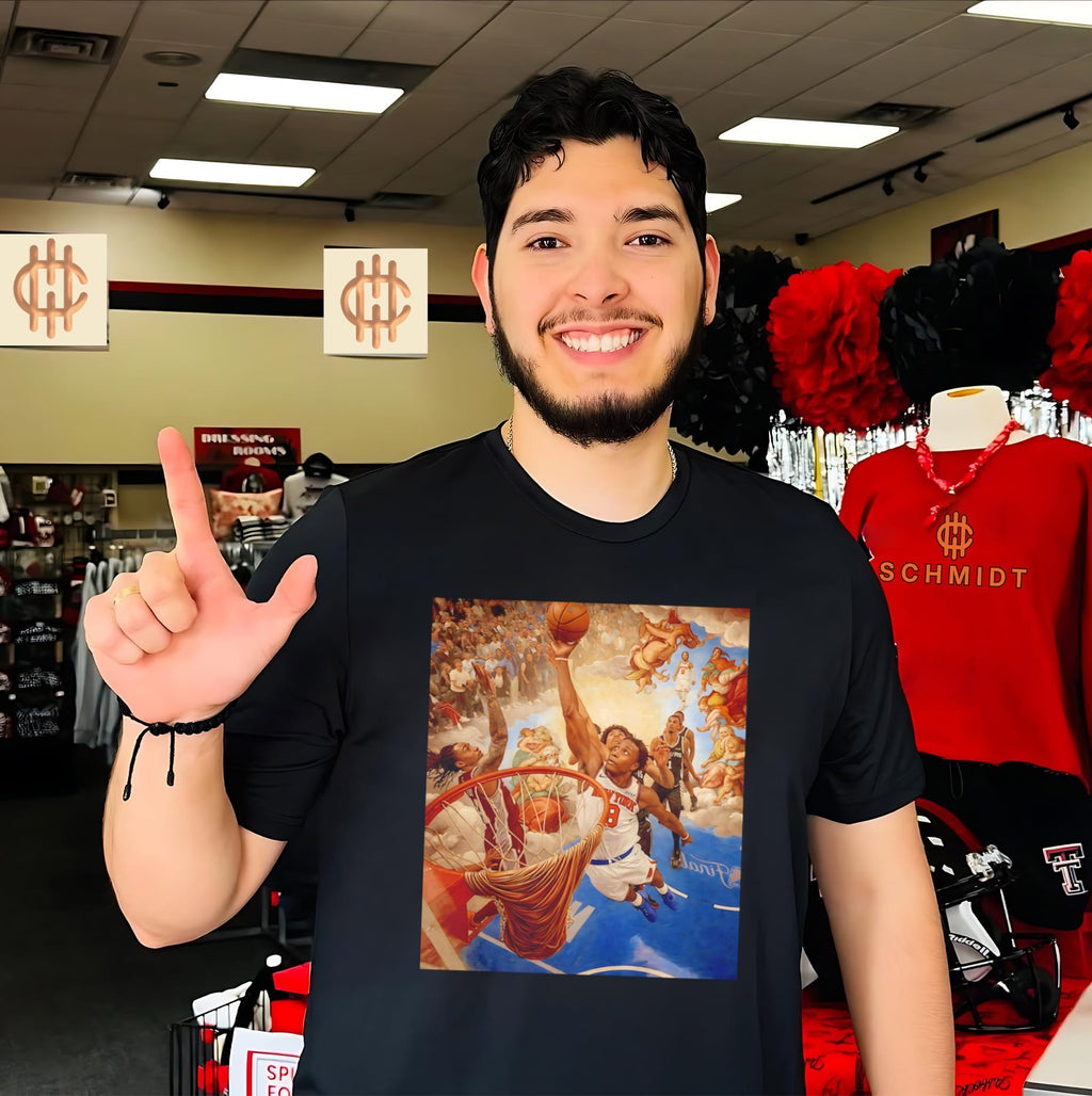 NY Knicks vs San Antonio Spurs OG Win Kenobi illustration shirt