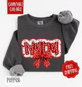 Nana Valentine Sweatshirt Comfort Colors, Valentine's Day Women's Crewneck, Cute Women's Sweater T-Shirts, Hoodie