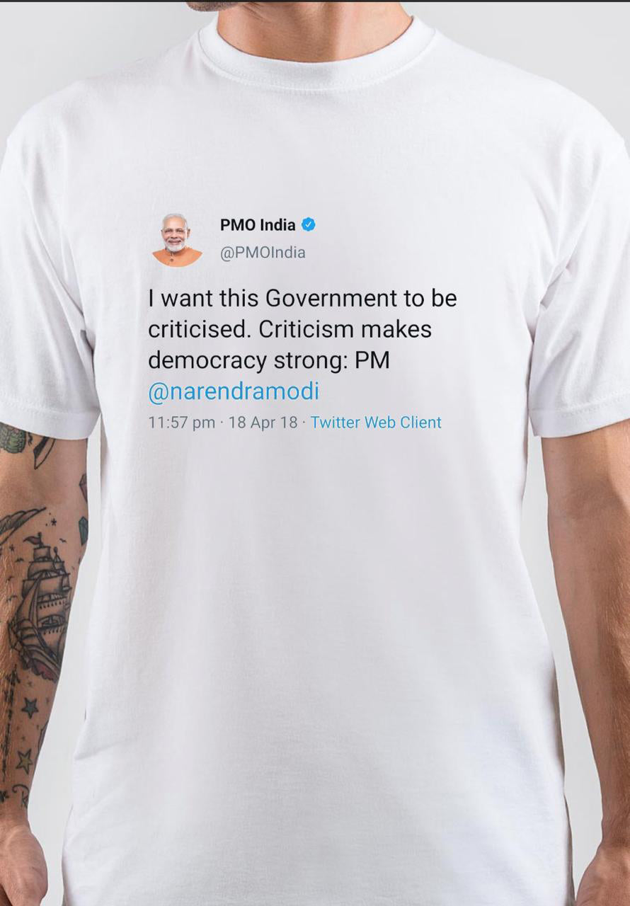 Narendra Modi T-Shirt Style001 Hoodie, Sweatshirt | PureTeeCo.com