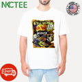 Nascar Halloween Kyle Busch pumpkin treat town 18 car shirt