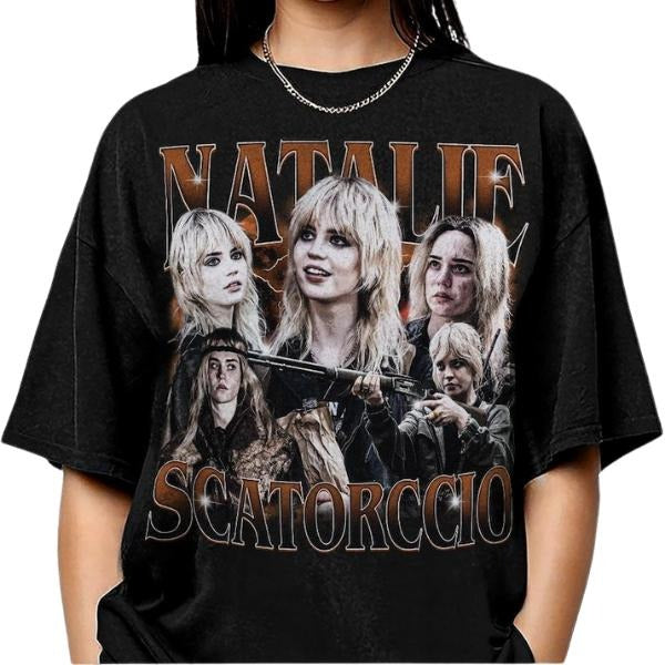 Natalie Scatorccio Yellowjackets White Lotus Vintage 90s Bootleg Shirt Hoodie, Sweatshirt | PureTeeCo.com
