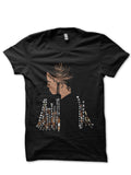 Natural Hair Black Half Sleeve T-Shirt Hoodie, Sweatshirt | PureTeeCo.com