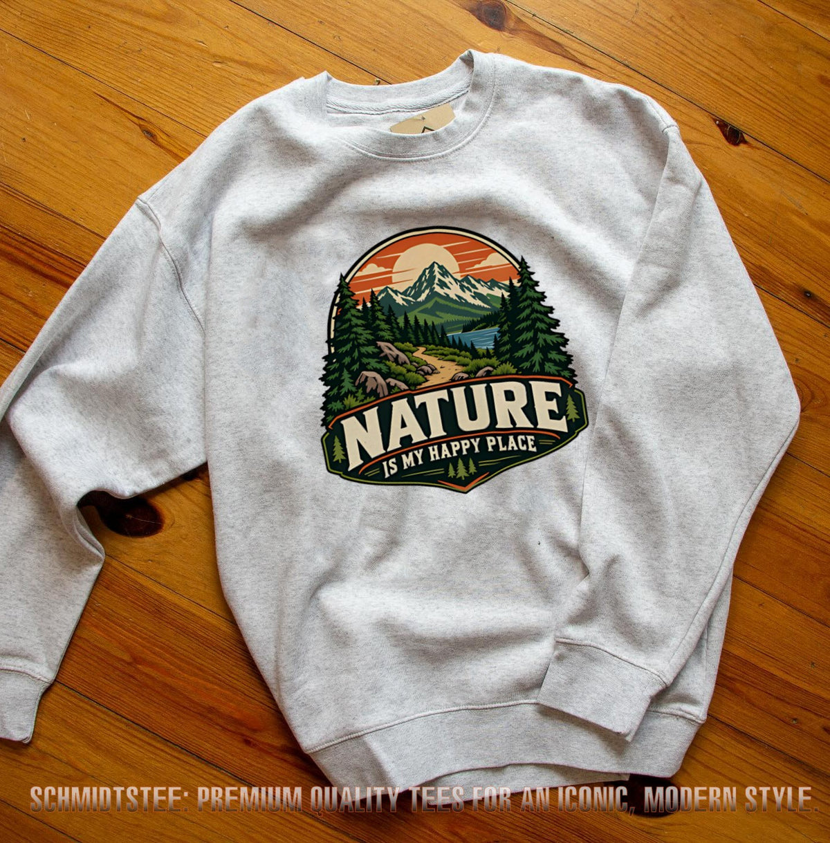 Nature is my happy place shirt