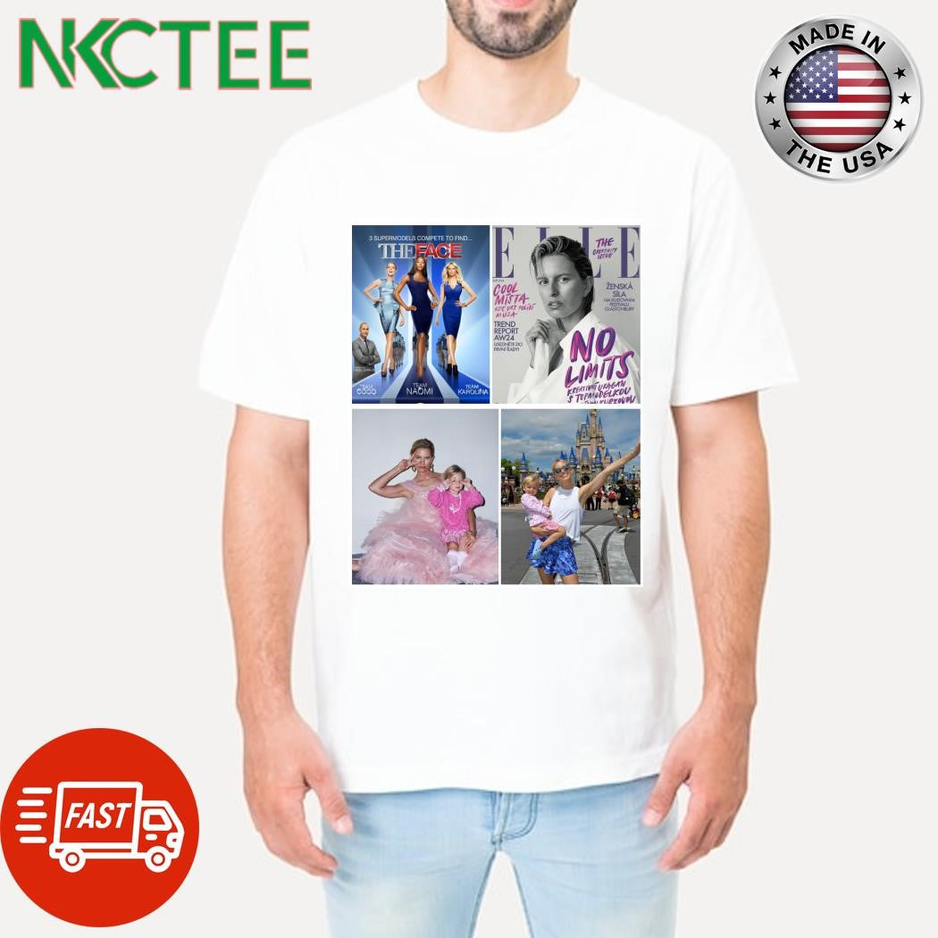 Navelless supermodel – the one with the best body among Victoria’s Secret angels Karolina Kurkova now shirt