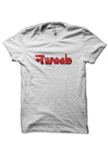 Nawab Hinglish Print White T-Shirt Hoodie, Sweatshirt | PureTeeCo.com