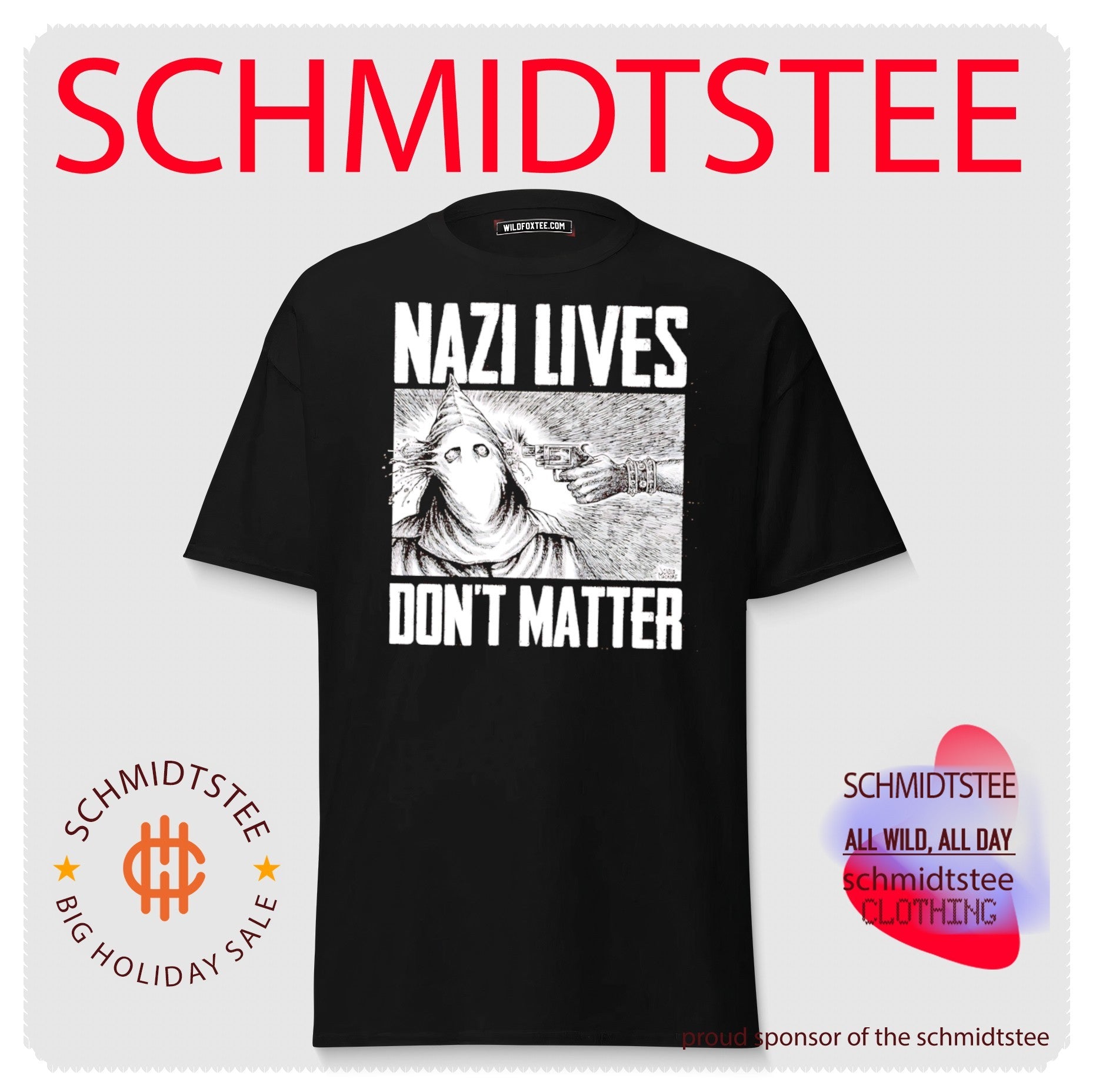 Nazi Lives Don’t Matter gun shirt