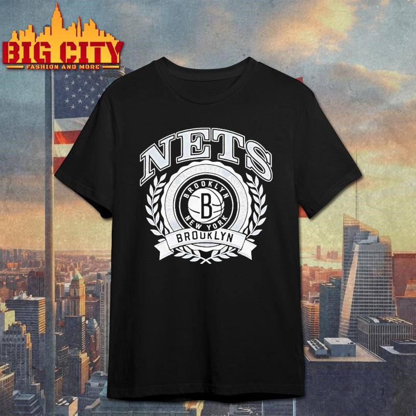 Nba Brooklyn Nets Crest 2025 Shirt