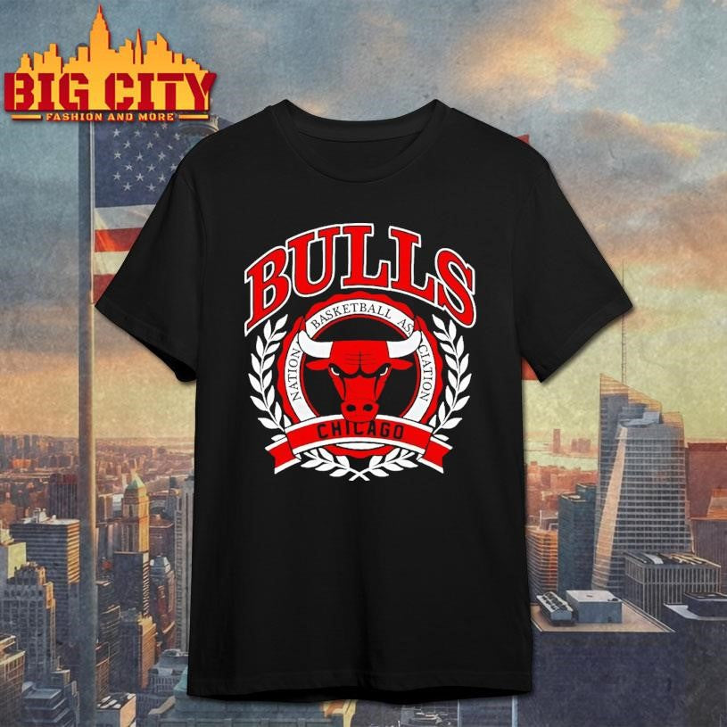 Nba Chicago Bulls Crest  2025 Shirt