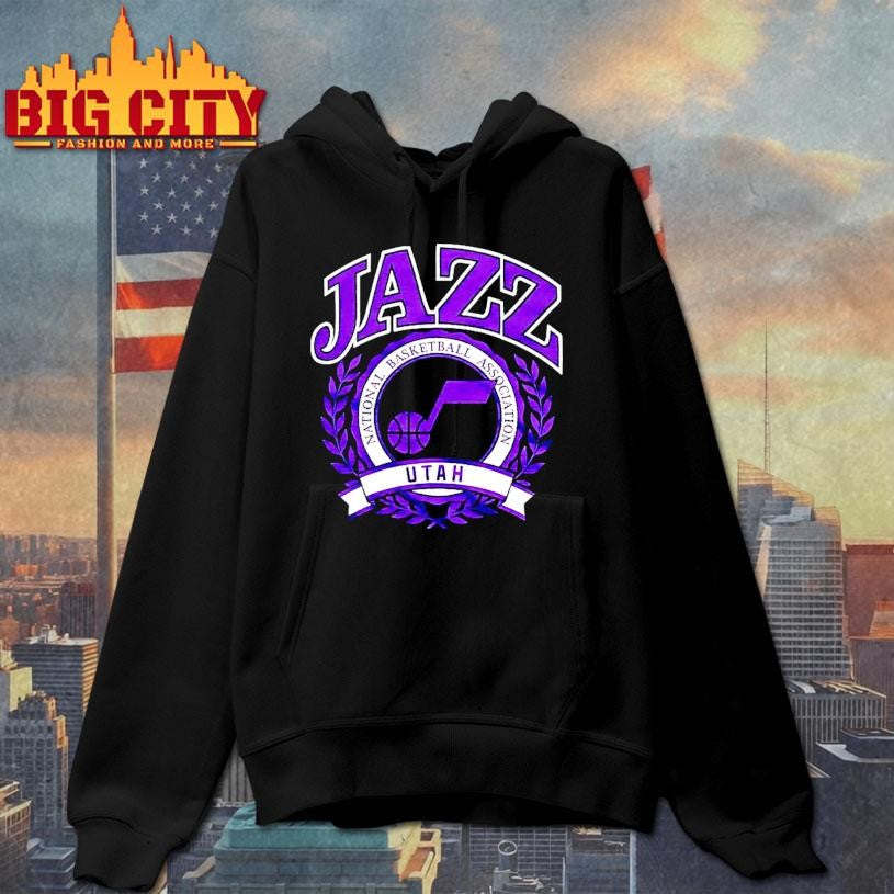 Nba Utah Jazz Crest 2025 Shirt