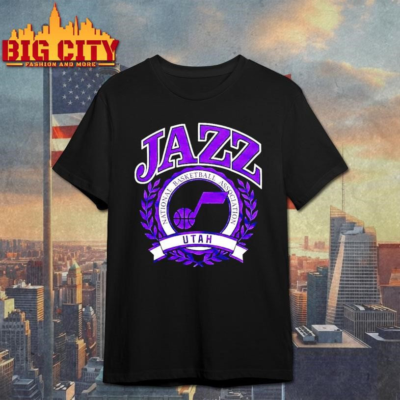 Nba Utah Jazz Crest 2025 Shirt