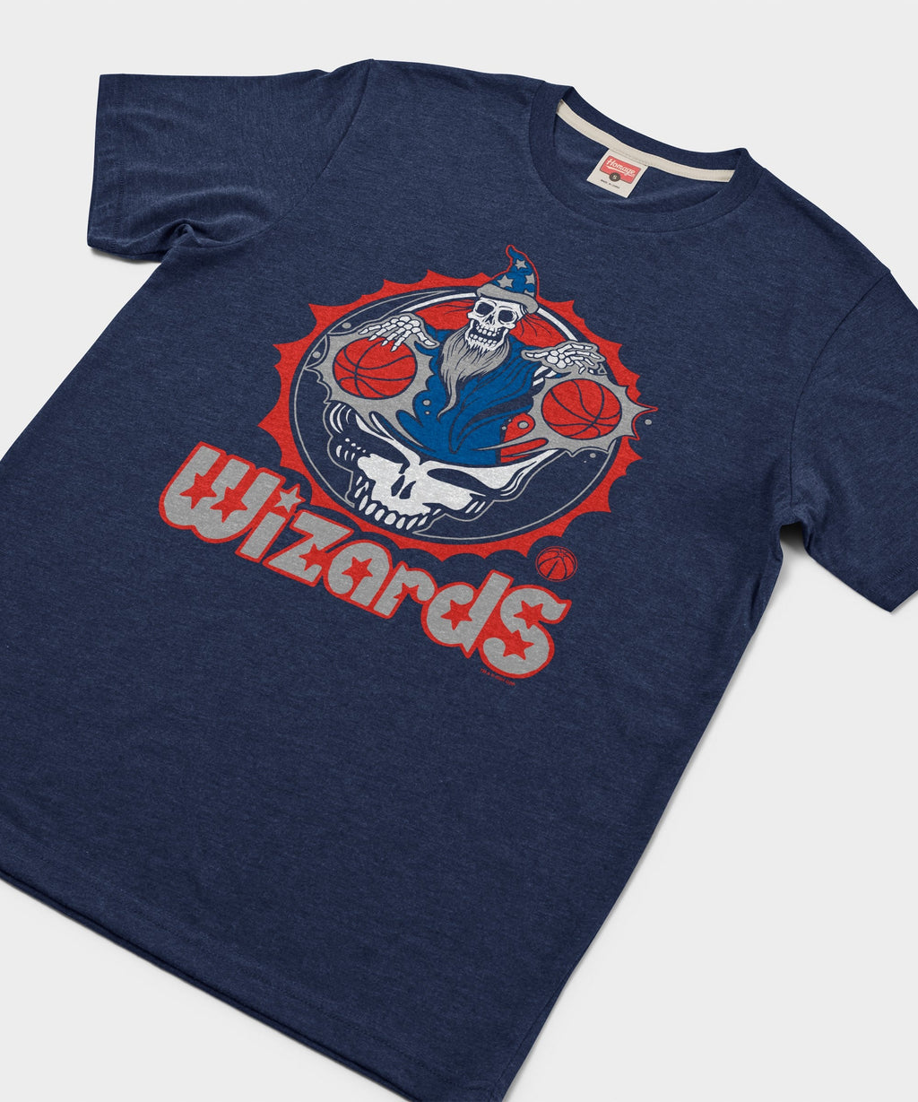 NBA x Grateful Dead x Wizards Skull