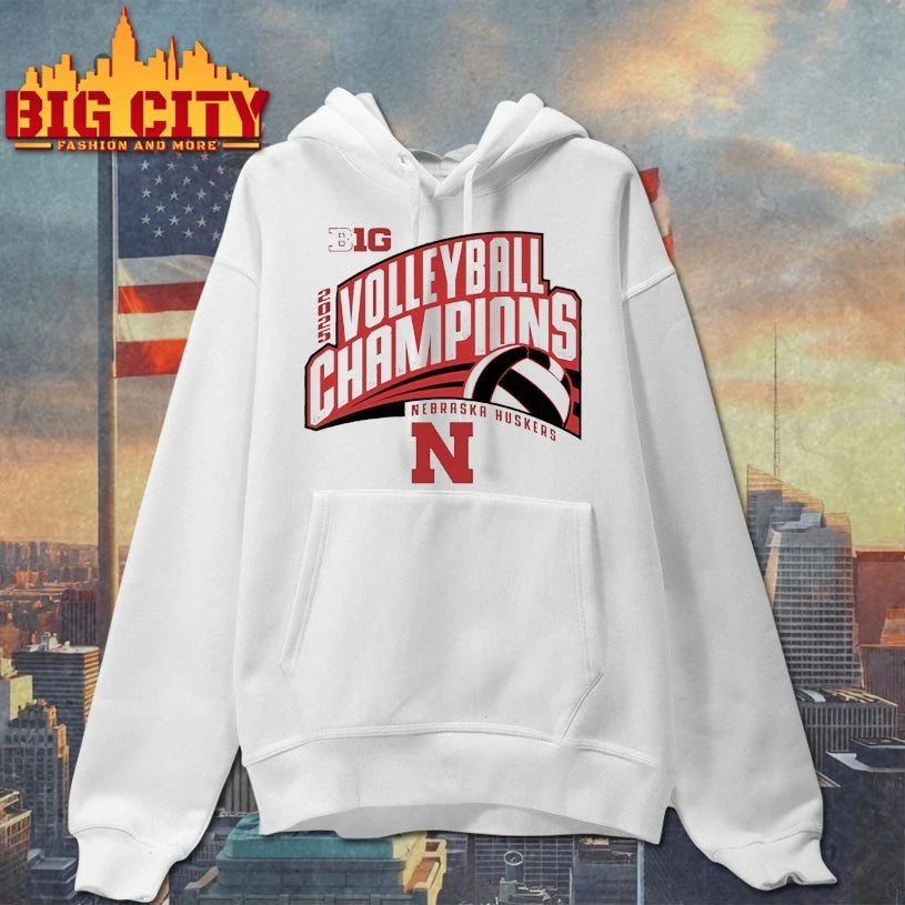 Nebraska Cornhuskers Big Ten Champs 2025 Volleyball shirt