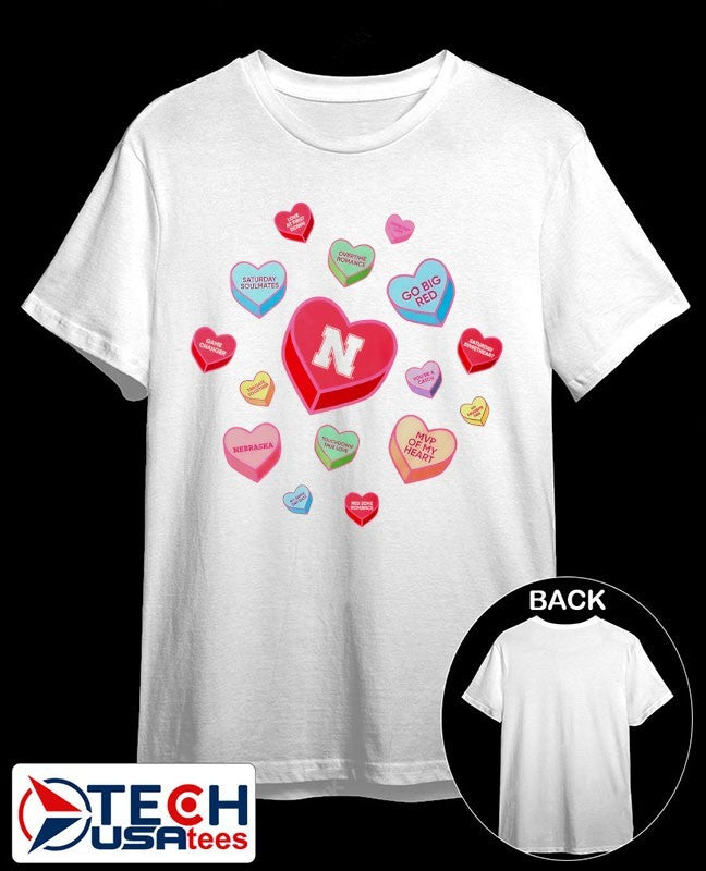 Nebraska Cornhuskers Sweet Talk Valentine’s Day shirt