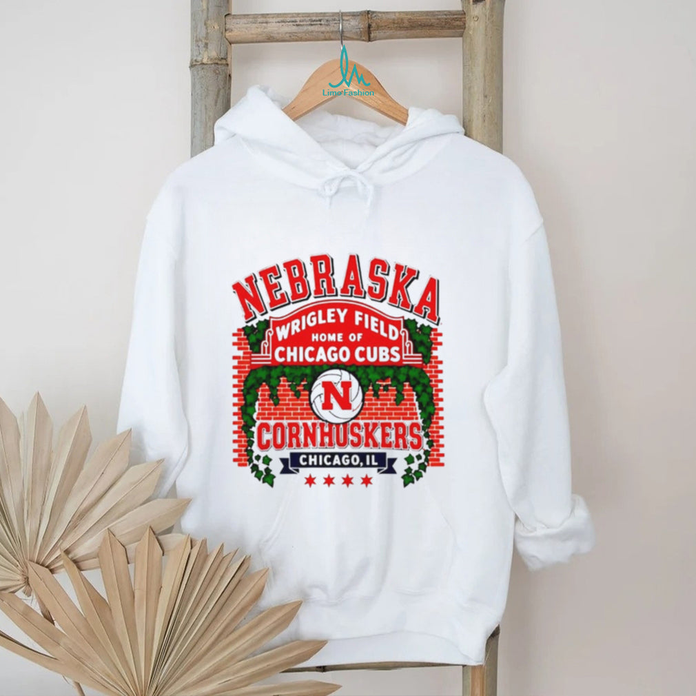 Nebraska Cornhuskers at Wrigley Field Home of Chicago Cubs shirt