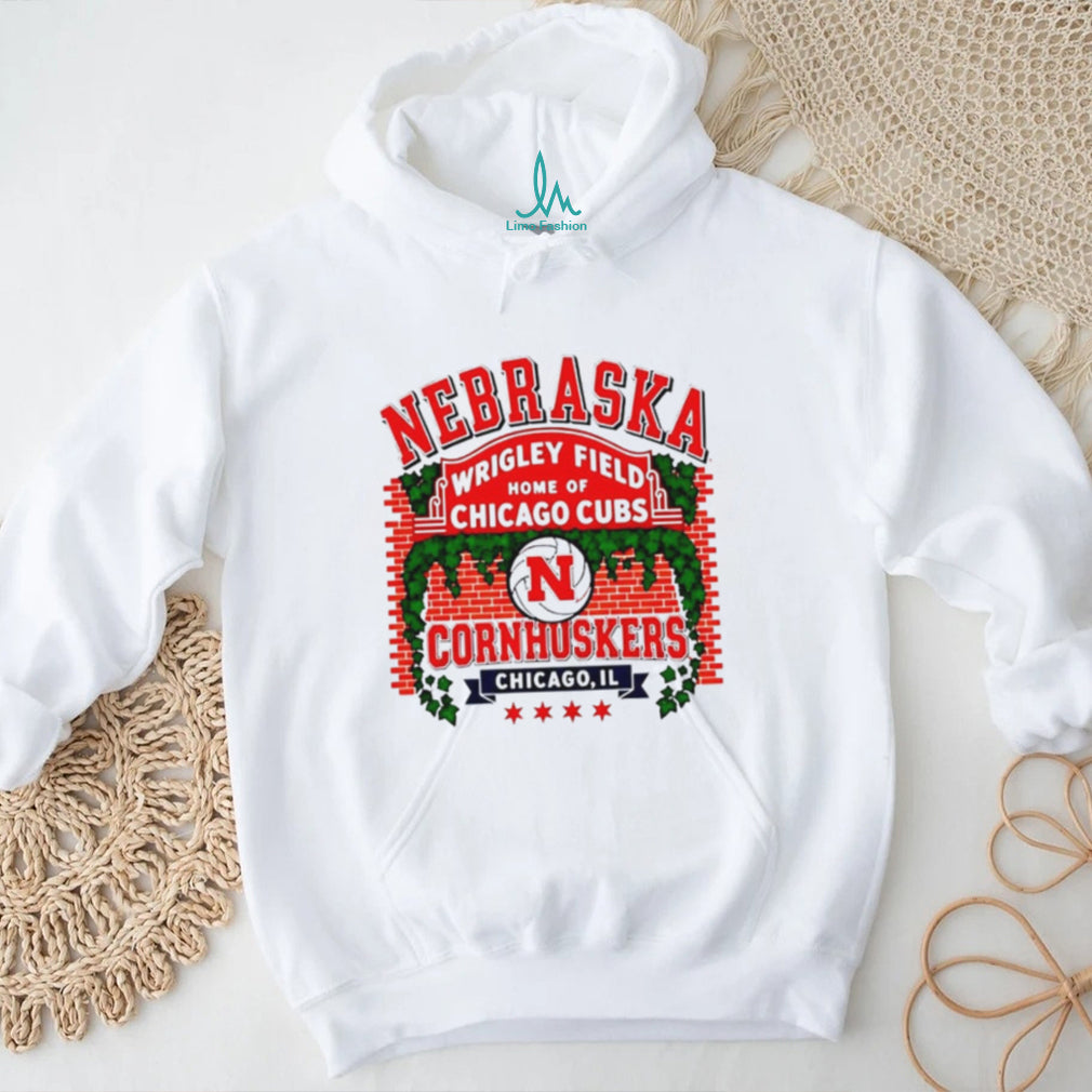 Nebraska Cornhuskers at Wrigley Field Home of Chicago Cubs shirt
