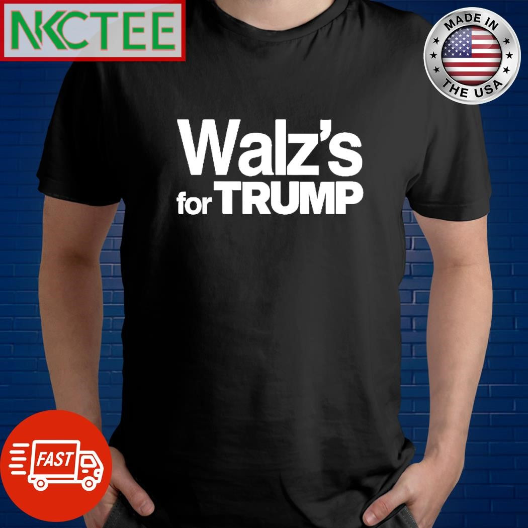 Nebraska Tim Walz’s for Donald Trump shirt