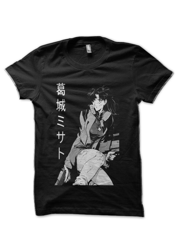 Neon Genesis Evangelion Black T-Shirt Style004 Hoodie, Sweatshirt | PureTeeCo.com