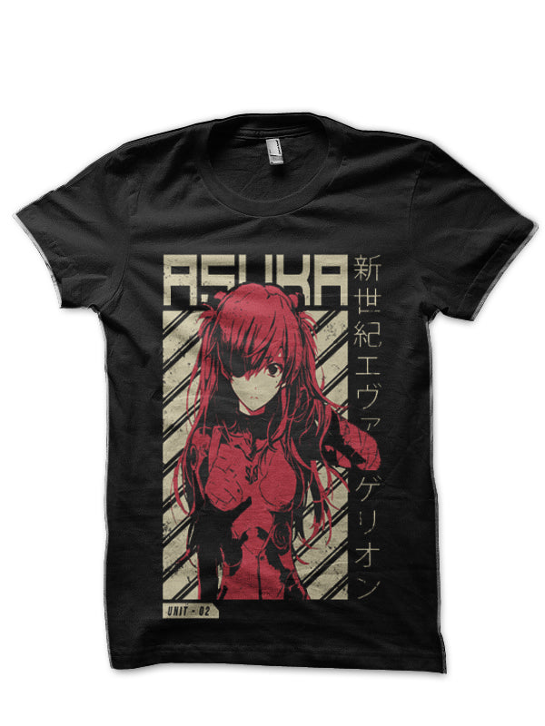 Neon Genesis Evangelion Black T-Shirt Style003 Hoodie, Sweatshirt | PureTeeCo.com