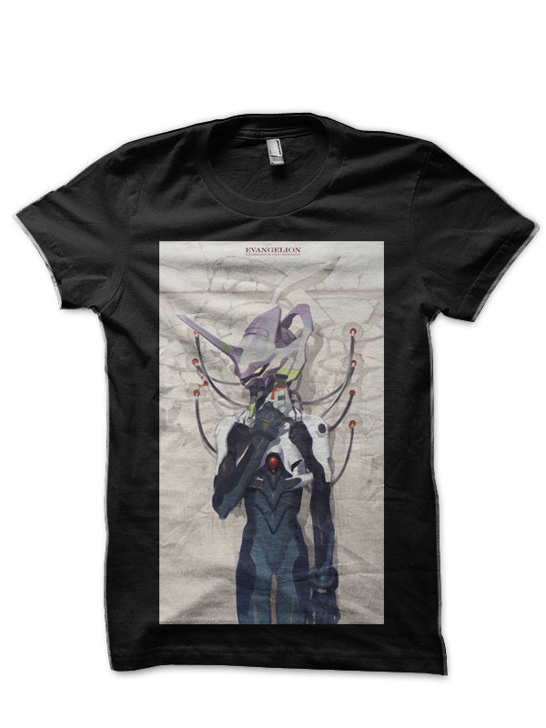 Neon Genesis Evangelion Black T-Shirt Style002 Hoodie, Sweatshirt | PureTeeCo.com