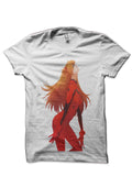 Neon Genesis Evangelion White T-Shirt Style002 Hoodie, Sweatshirt | PureTeeCo.com