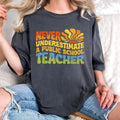 Never Underestimate a Public School Teacher Kamala Harris Shirt Harris Walz 2024 Shirt Madam Time Shirt Madam President...