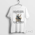 New All Men Are Created Equal Only The Best Still Play Banjo In Their Seventies T-Shirts, Hoodie, Sweatshirt | PureTeeCo.com