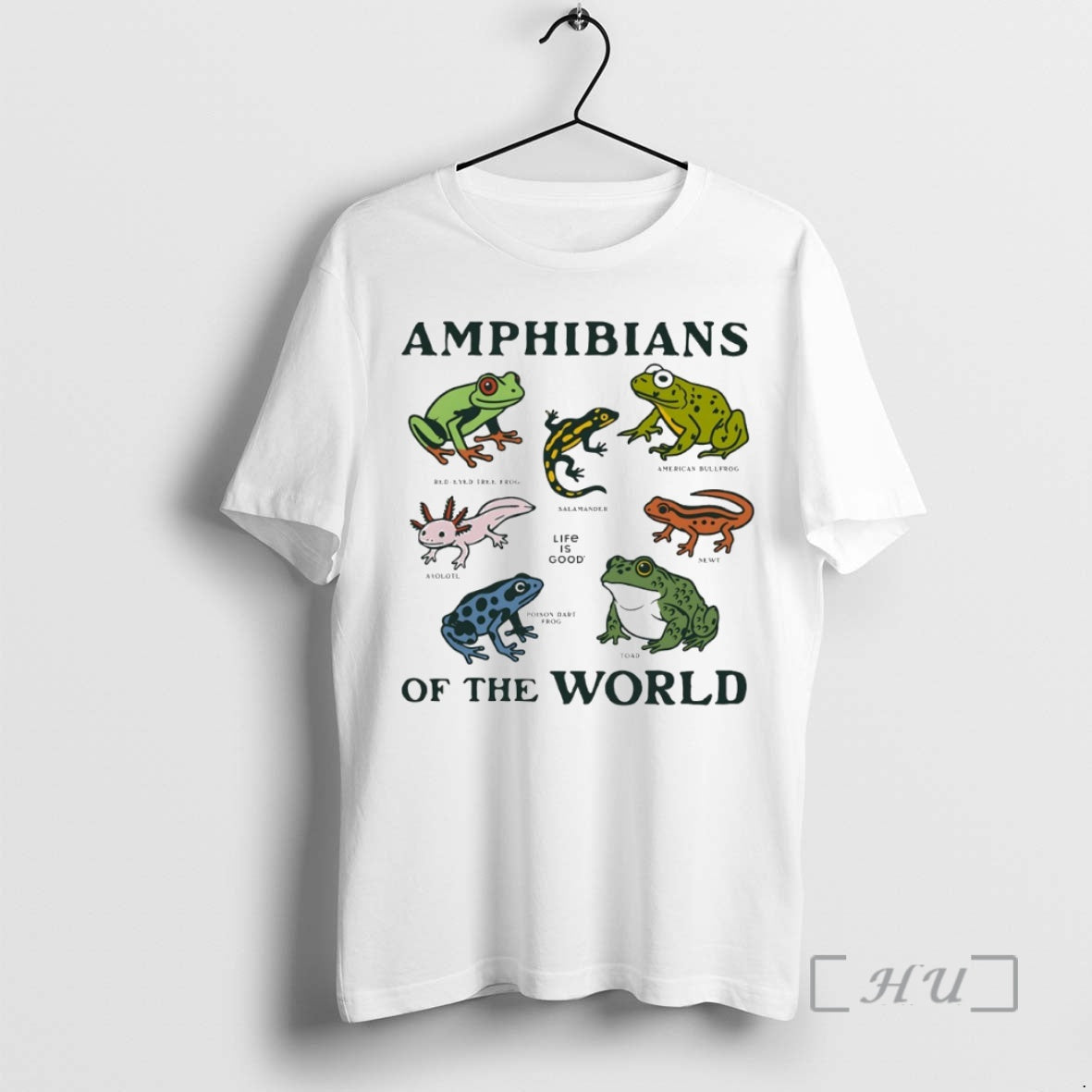 New Amphibians Of The World Circle T-Shirts, Hoodie, Sweatshirt | PureTeeCo.com