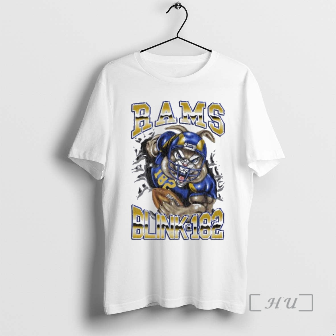 New Blink 182 X La Rams Touchdown Event T-Shirts, Hoodie, Sweatshirt | PureTeeCo.com
