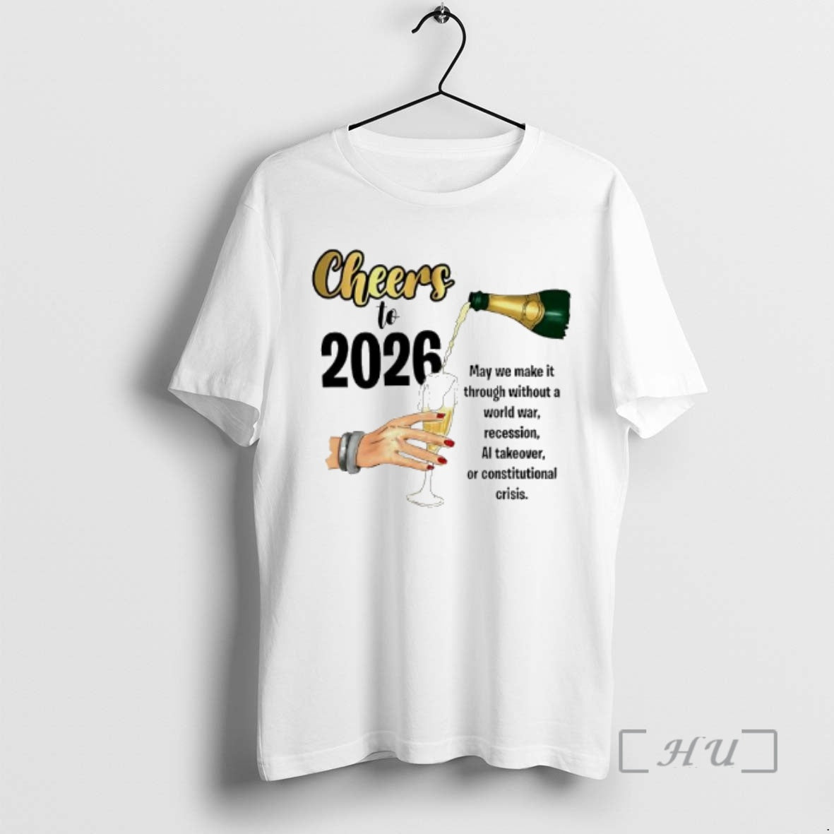 New Cheers To 2026 May We Make It T-Shirts, Hoodie, Sweatshirt | PureTeeCo.com