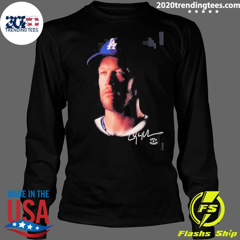 New Era Los Angeles Dodgers X Born x Raised Thank You Clayton Kershaw Shirt