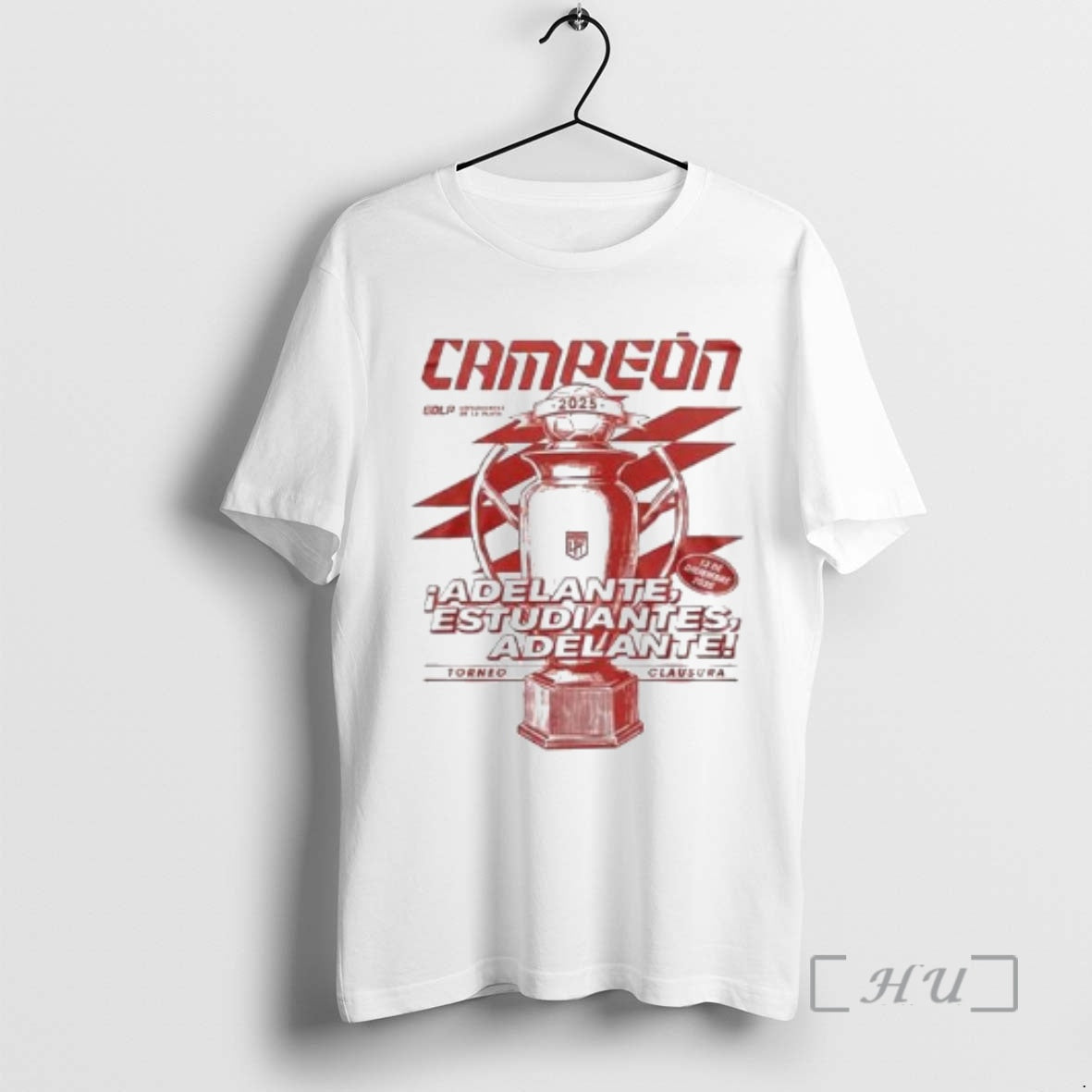 New Estudiantes De La Plata Clausura Champions 2025 Circle White T-Shirts, Hoodie, Sweatshirt | PureTeeCo.com