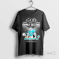 New God First Family Second Then Miami Dolphins Football Graphic T-Shirts, Hoodie, Sweatshirt | PureTeeCo.com