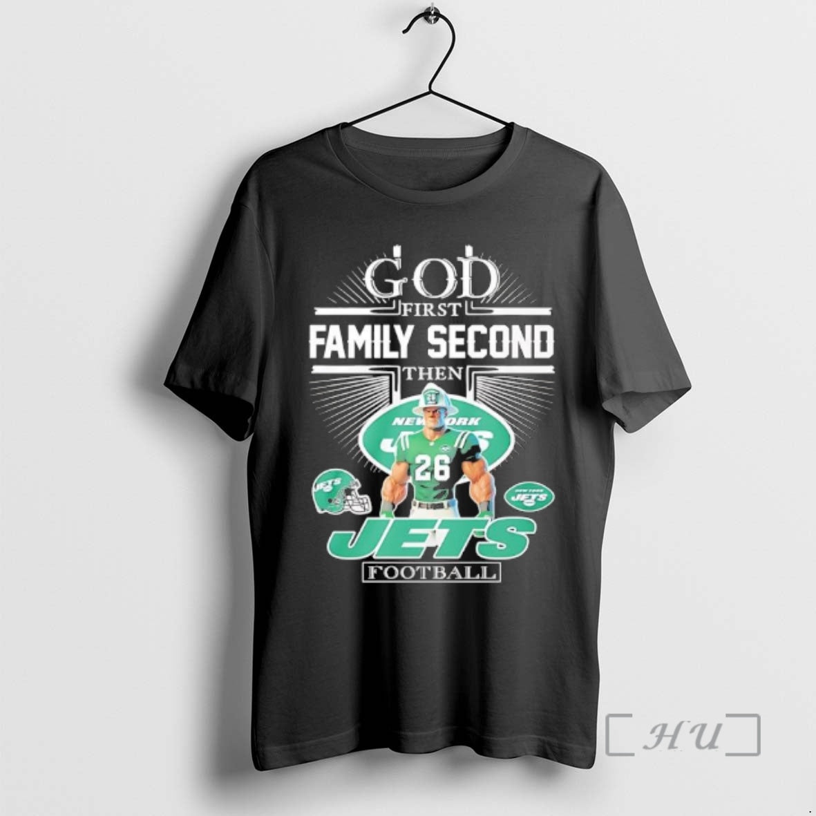 New God First Family Second Then New York Jets Football Graphic Premium T Shirts Sweater Hoodie, Sweatshirt | PureTeeCo.com