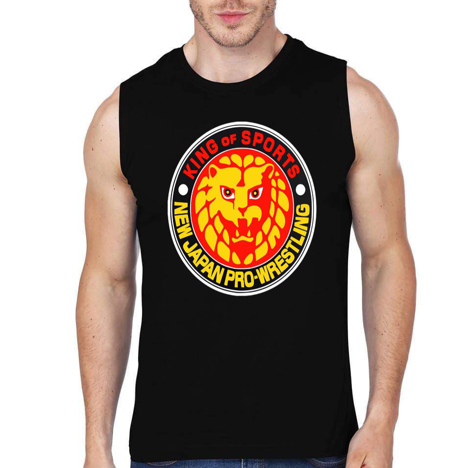 New Japan Pro-Wrestling Sleeveless T-Shirt Hoodie, Sweatshirt | PureTeeCo.com