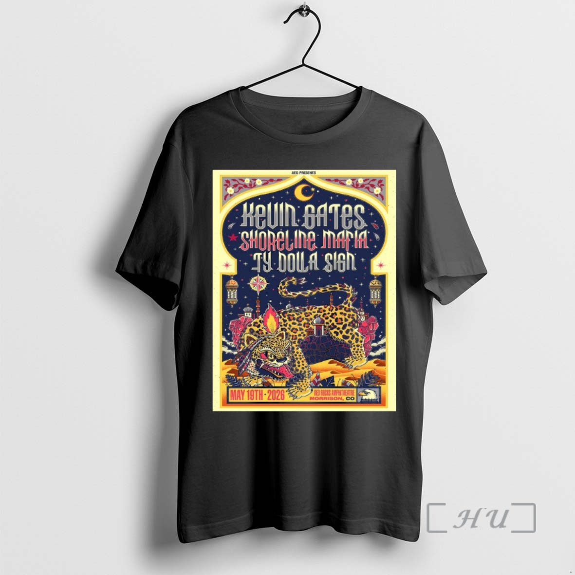 New Kevin Gates With Shoreline Mafia And Ty Dolla Sign Red Rocks Amphitheatre 2026 Morrison T-Shirts, Hoodie, Sweatshirt