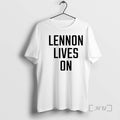 New Lennon Lives On Christmas T-Shirts, Hoodie, Sweatshirt | PureTeeCo.com